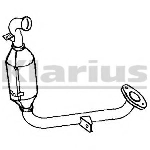 KLARIUS 390146 Soot/Particulate Filter, exhaust system